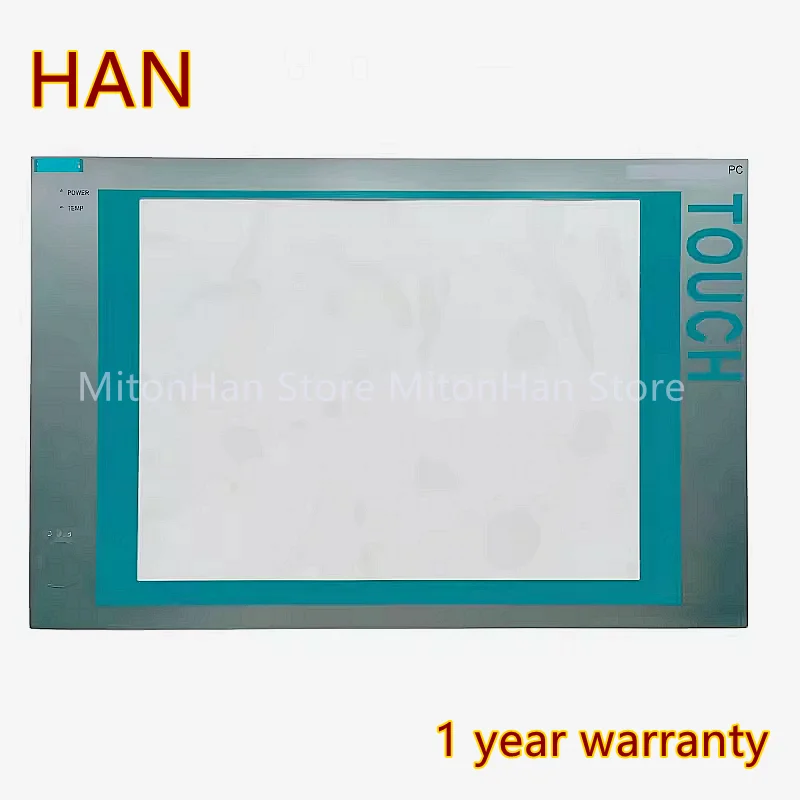 Dla IPC677C 6AV7890-0HD11-1AC3 6AV7890-0HB00-0AA 0 ekran dotykowy szklany Digitizer folia ochronna