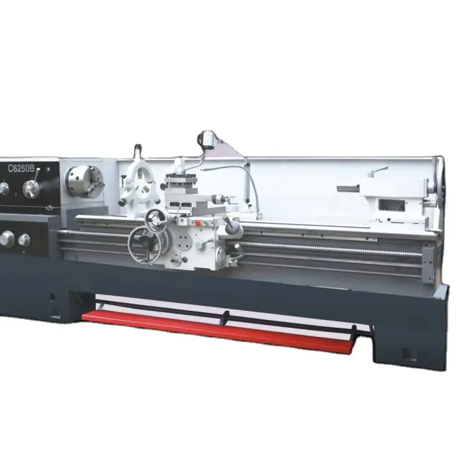 เครื่องกลึง Hine 1000 มม. C6150b โลหะกลึงความแม่นยําสูงราคาโรงงาน