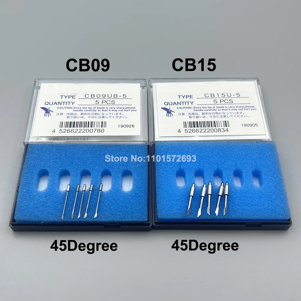 carboneto cimentado lamina de corte faca cb09ub5 cb15u 5 para graphtec ce5000 ce6000 ce7000 fc8600 fc8000 fc9000 alta qualidade pcs 01