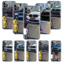 Boy Girl See Sports Car Jdm Drift Phone Case For Apple iPhone 17 Air 16 15 Plus 14 + 13 Mini 12 11 Pro Max 7 8 SE 16Max Soft She