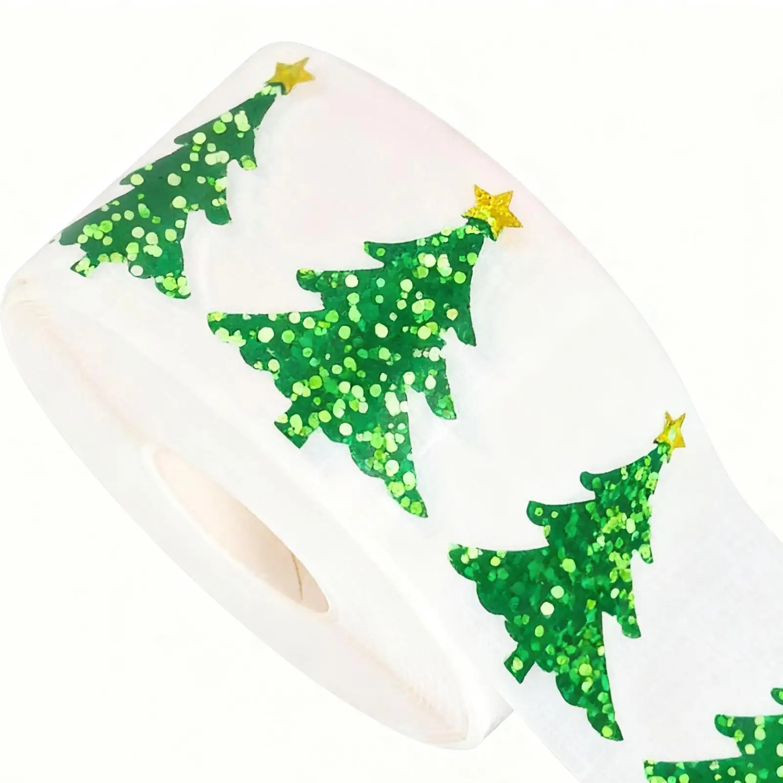 ملصقات عيد الميلاد 500 قطعة من ملصقات العطلات ذاتية اللصق لعيد الميلاد ملصقات ذاتية اللصق للزينة اليدوية #5