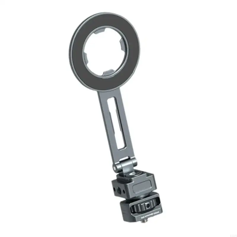 

Double Position Phone Grip Cold Shoe Adapter Foldable Metal Bracket For Camera Accessories Smartphone Mount Stand
