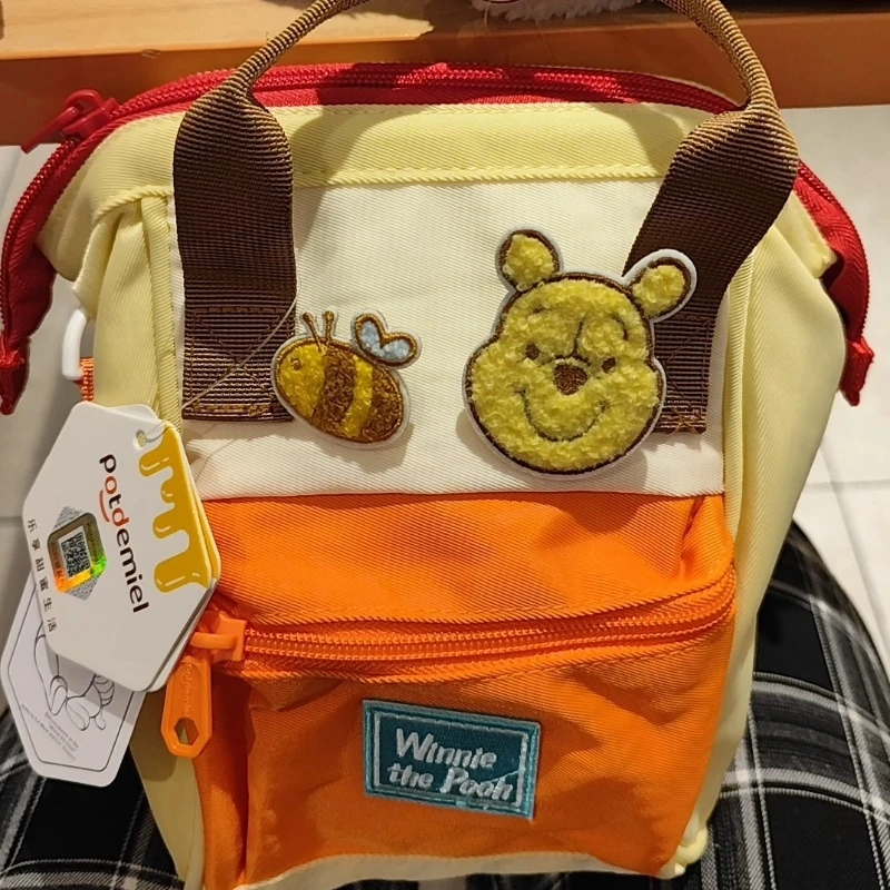

Disney Strawberry Winnie The Pooh Spring Colorful Messenger Shoulder Bags Fashionable Casual Phone Bag Cartoon Crossbody Bags