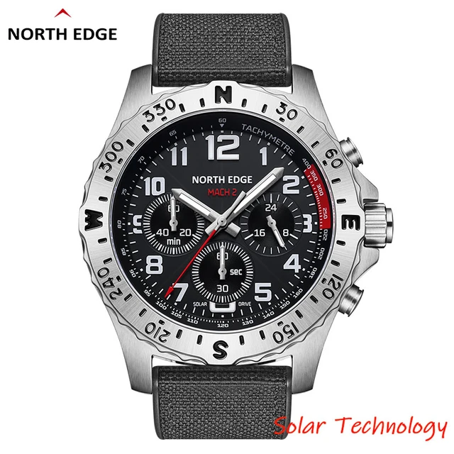 Heren horloge op zonne energie hotsell