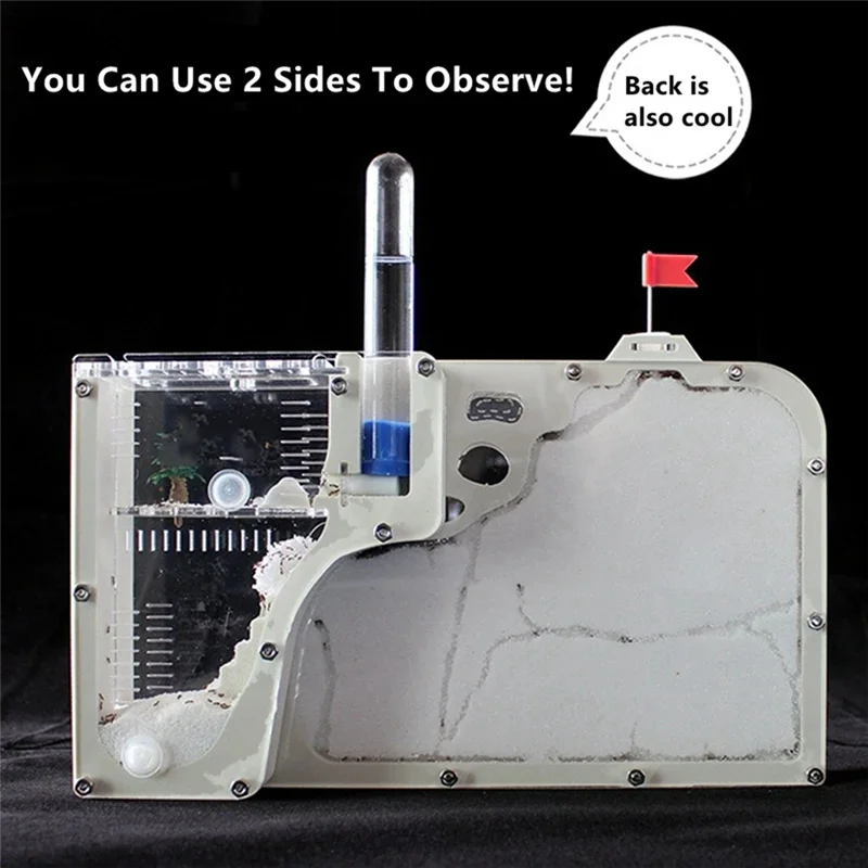 

Ant Castle Habitat Kit With Water Tower - Educational Ecological Box For Observing Ant Empire, STEAM Learning Tool