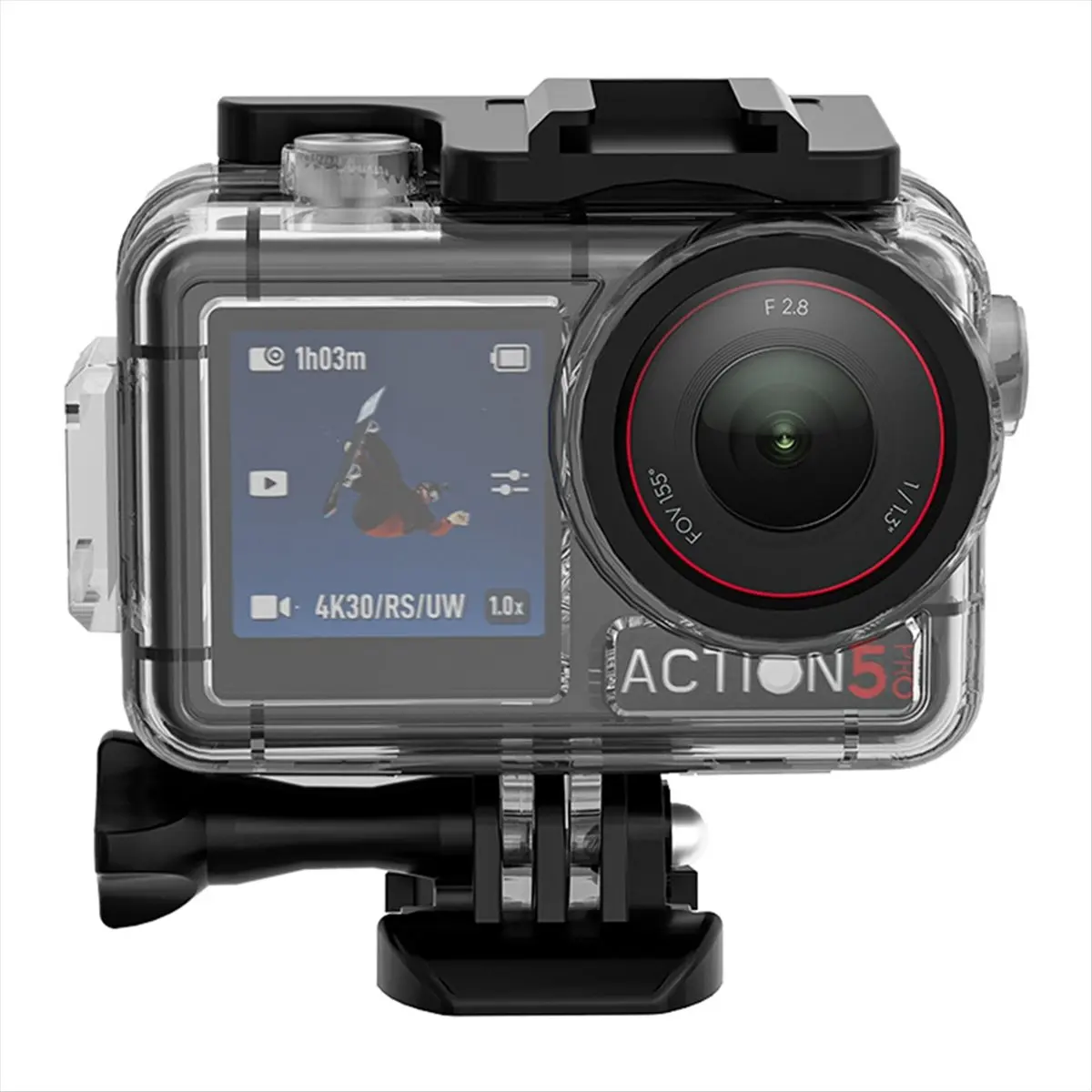 SPECIAL OFFER 60M/196FT Waterproof Case for Action 5 Pro/4/3 Underwater Diving Housing Anti-Fog Diving Protective Shell
