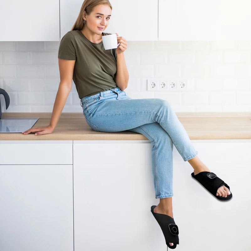 Charging Smart EMS Usb Rechargeable High Quality Foot Vibration Massager Slipper