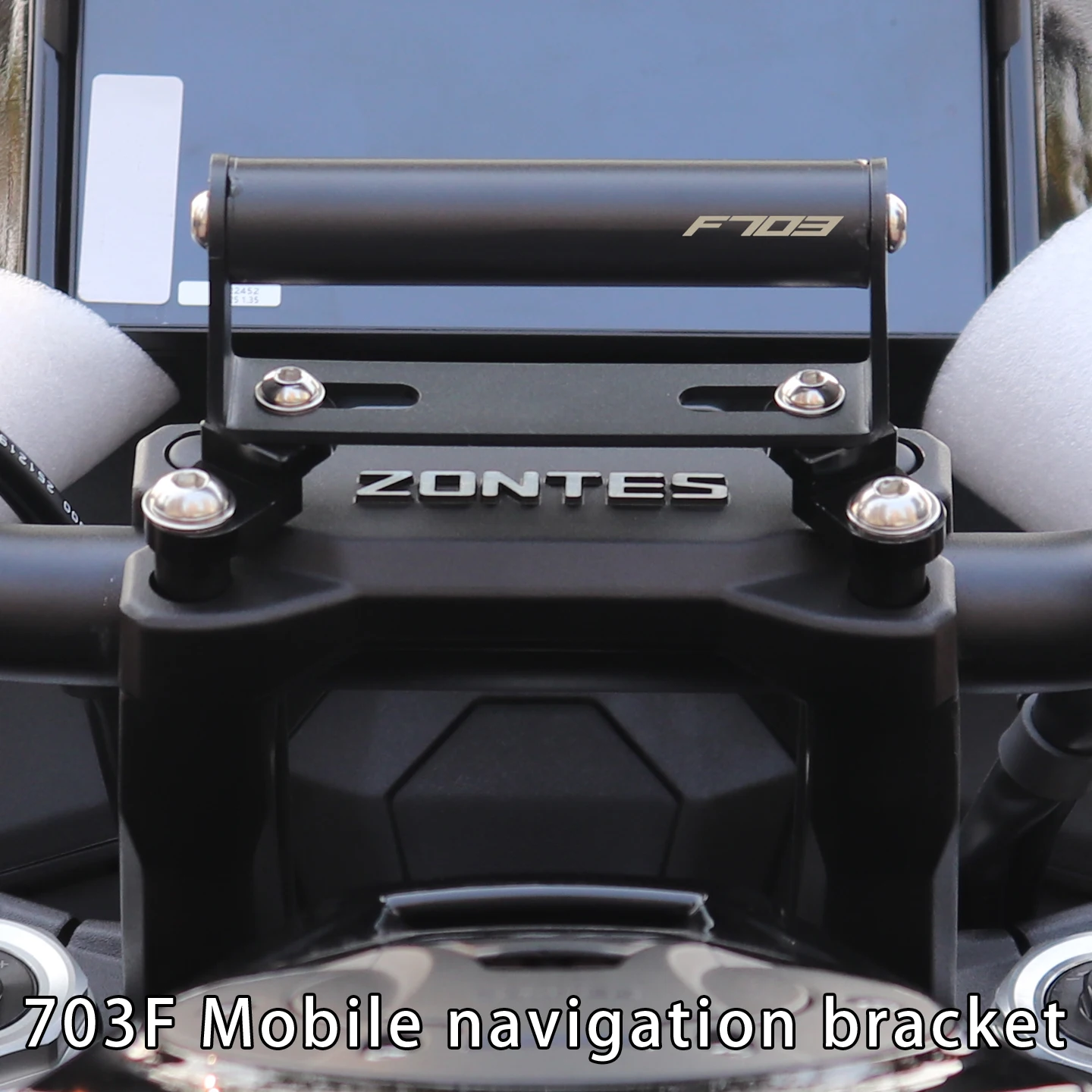 

Motorcycle Accessories GPS Phone Holder Stand Navigation Extension Bracket for ZONTES 703F 368G 2024 2025 2026 703 F 368 G