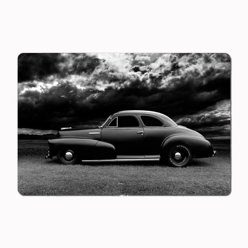 1947 Chevrolet, Black White Metal Poster Sign Club Mural Wall Art Plaque Tin Room Decoration Home Decor