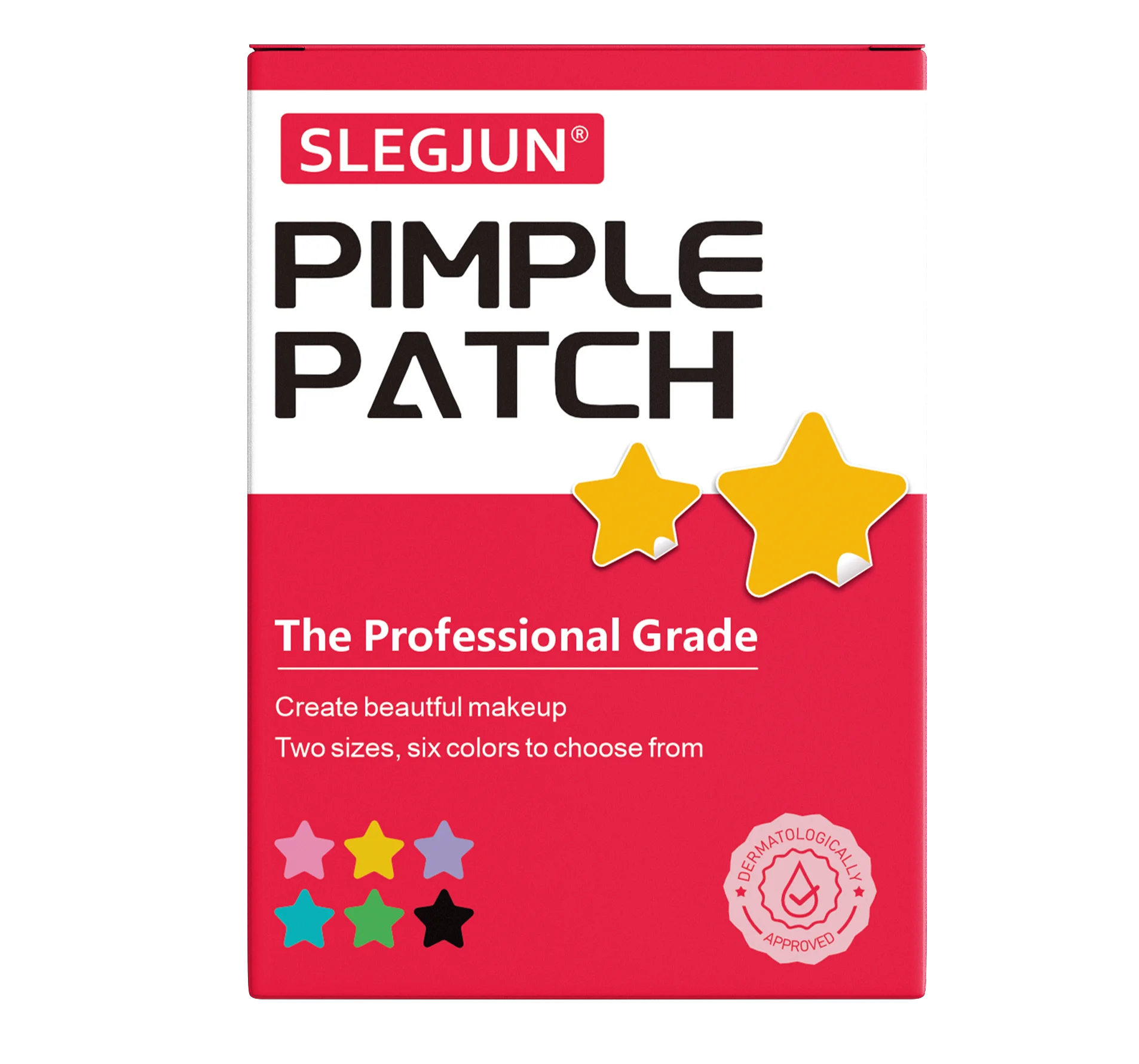 336 قطعة من ملصقات كونسيلر متعددة الألوان على شكل نجمة، ملصق حب الشباب على شكل نجمة، مقاوم للماء وجيد التهوية، للاستخدام اليومي للوجه #6