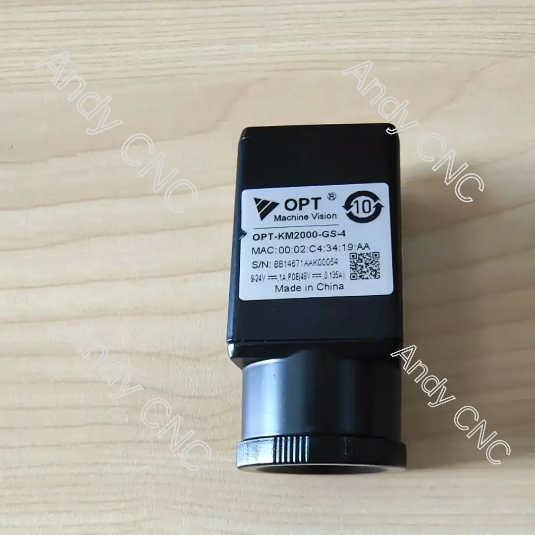 

Used OPT-KM2000-GS-4 Industrial Camera Test OK Fast Shipping