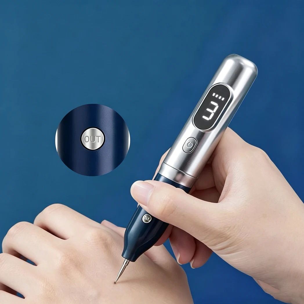 Carbonized spot scanning laser pen, specially designed for beauty salons
