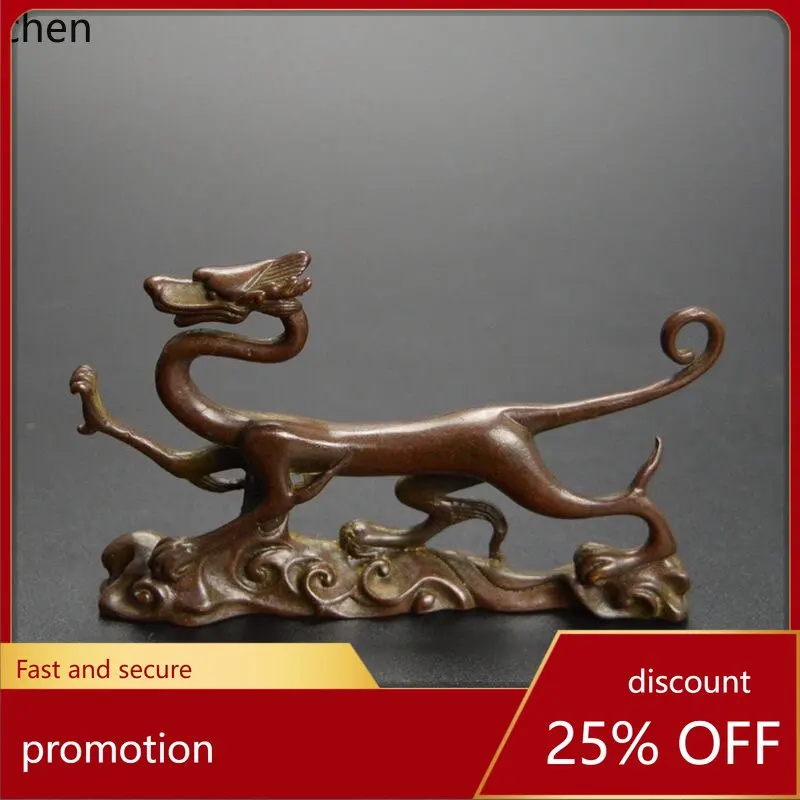 

Cz mythical auspicious beast spirit beast ornaments pen holder retro home tea ceremony tea play tea table display