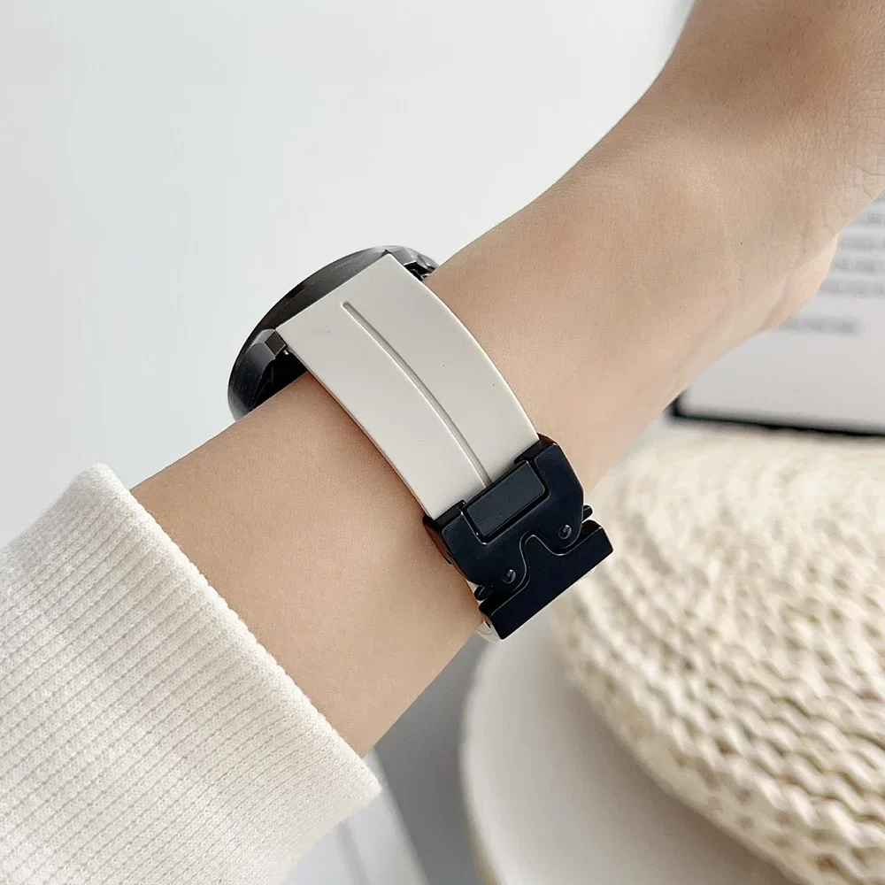 Soft Silicone 20mm 22mm Loop Strap for OnePlus Watch 2R Amazfit Balance GTR 4 Sports Band for Samsung Galaxy FE 7 6 5 40mm 44mm