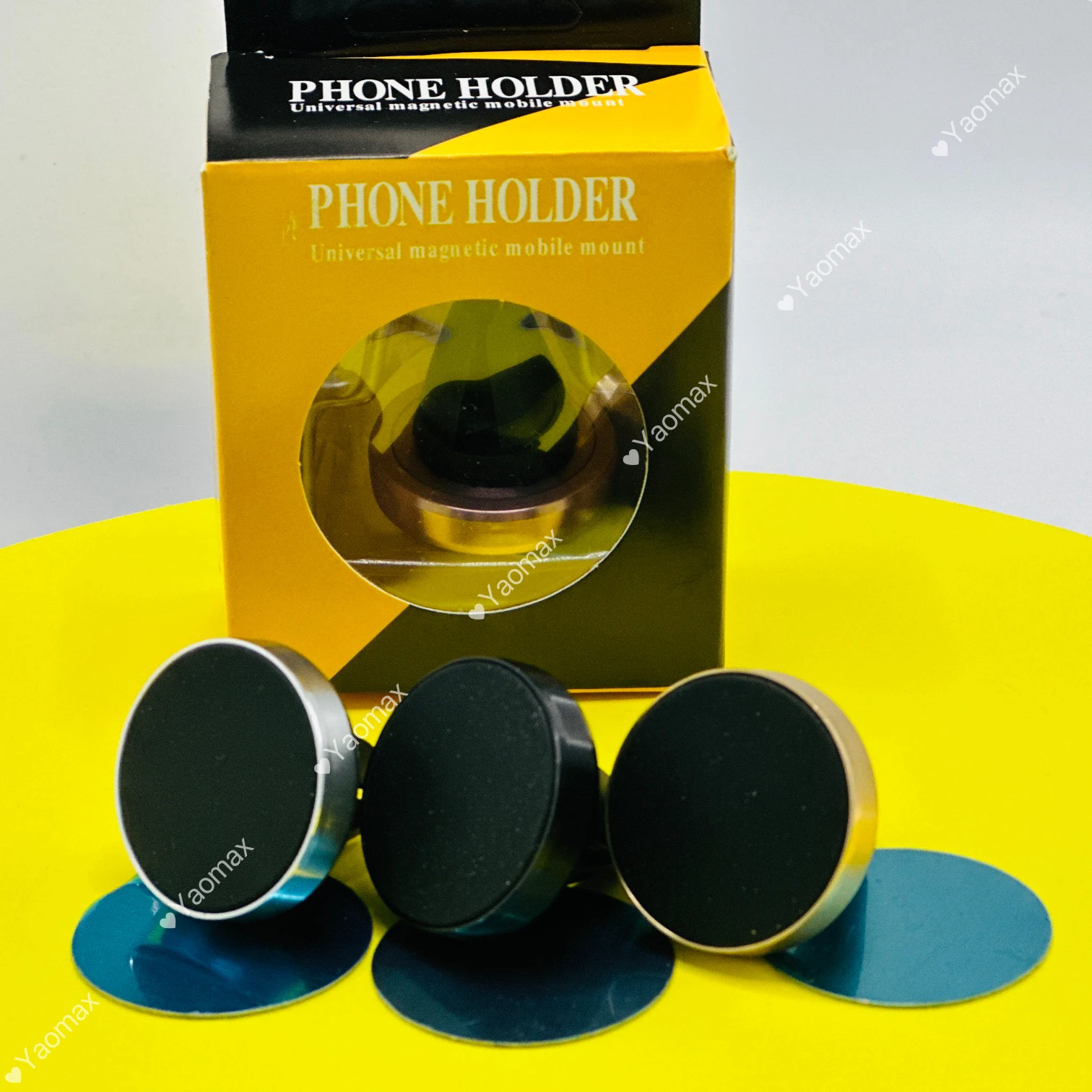 

Портативный держатель для телефона для автомобиля, магнитные домашние держатели для мобильных телефонов формата A2, вращающаяся на 360° магнитная подставка для телефона