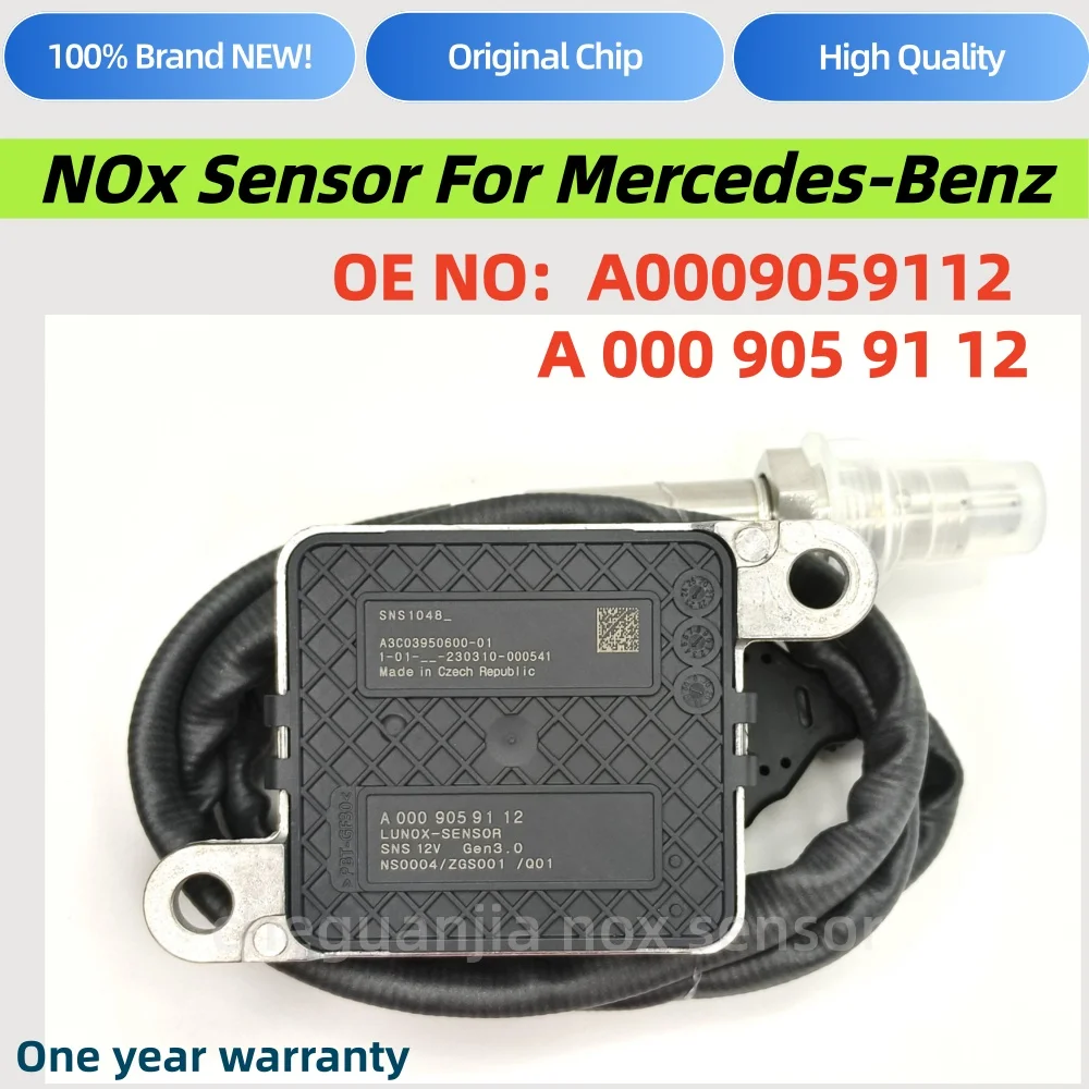 

A0009059112 Original New Nitrogen Oxygen NOx Sensor 12V For Mercedes-Benz W907 W910 SPRINTER 3,5-t 3-t 4-t 5-t 2500 3500 3500XD
