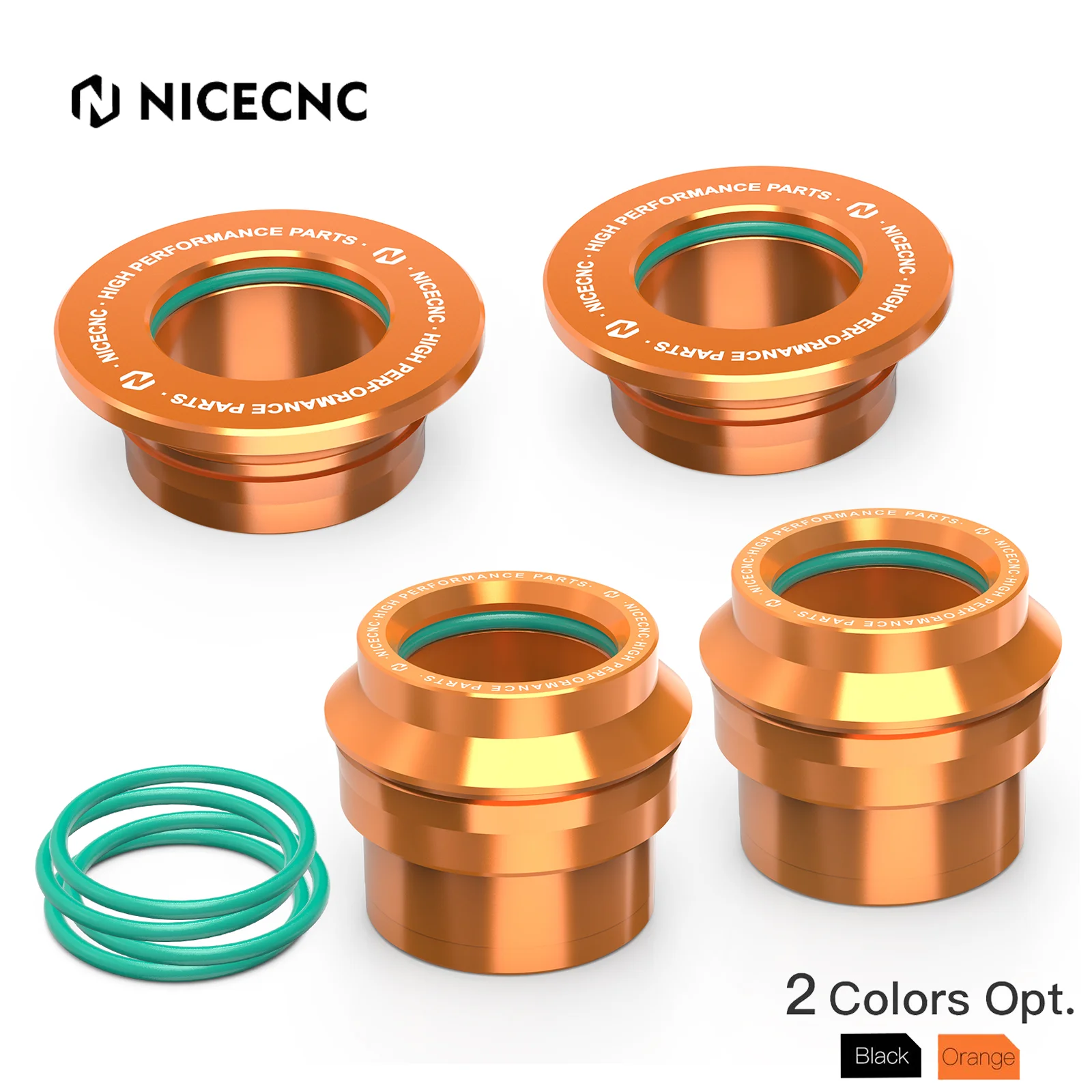 

NiceCNC For KTM 125 250 300 350 400 450 SX SXF XC XCF 2017-2022 Husqvarna GasGas Front Rear Wheel Spacers Hub Collars 22mm 25mm