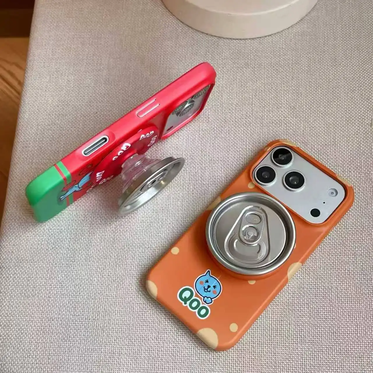 Urocze etui na telefon z motywem kreskówkowym, puszki Coca-Coli, magnetycznym uchwytem i ochroną, odporne na wstrząsy, do Apple iPhone 17 Pro Max 15 16. — zdjęcie produktu 4
