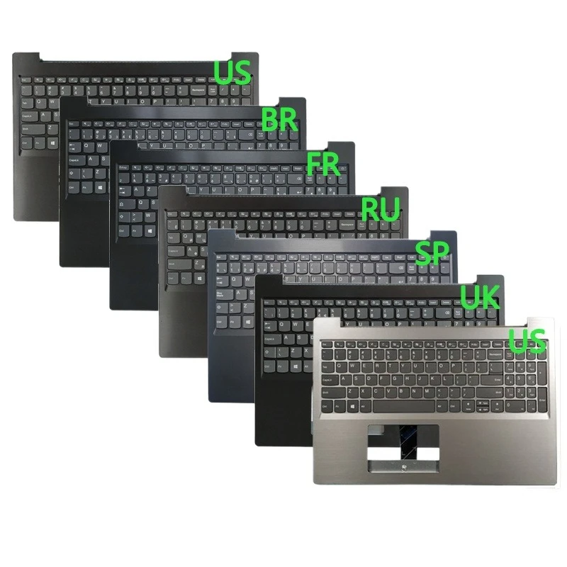 

New Replacement Keyboard for Lenovo L340-15 L340-15API L340-15IWL 5CB0U42790 Palmrest Topcase Keyboard Repair Parts