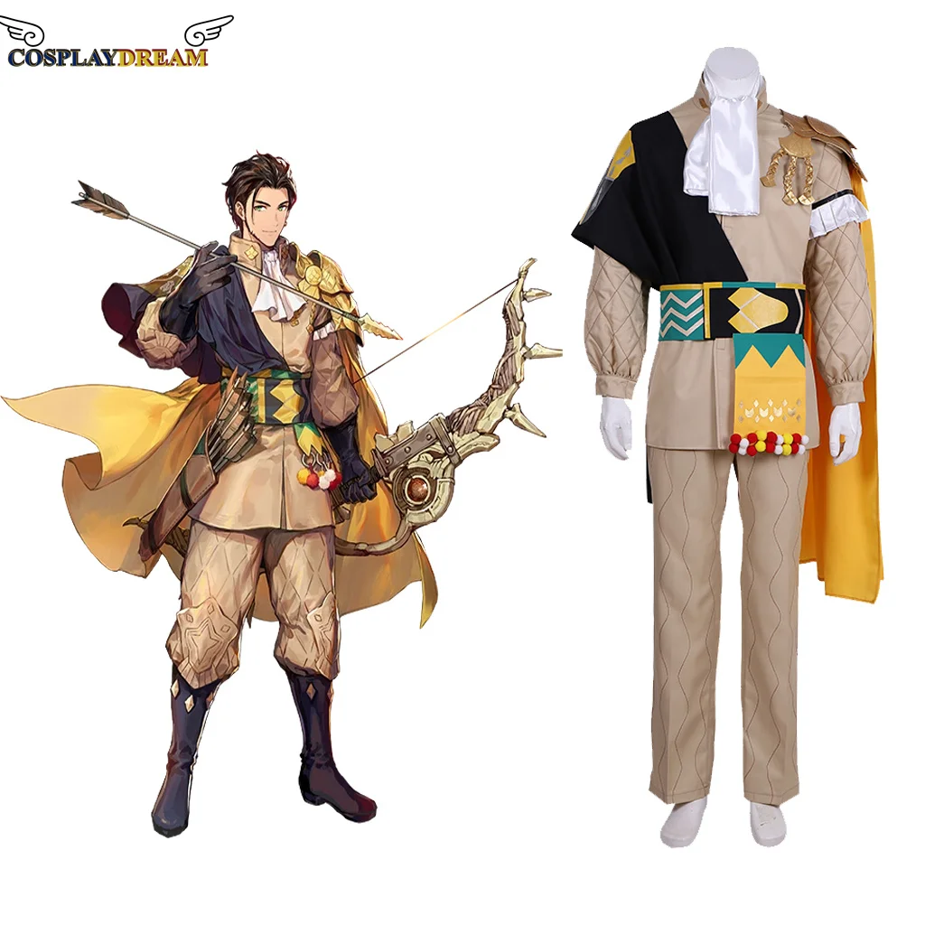 

Fire Claude cosplay costume Claude battle suit men's halloween game character set