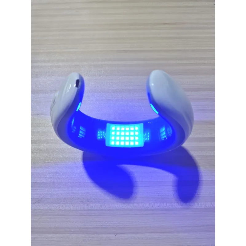

Neck & Shoulder Massager Red Blue Light Therapy Device Cervical Pain Relief Muscle Relaxation Portable Care