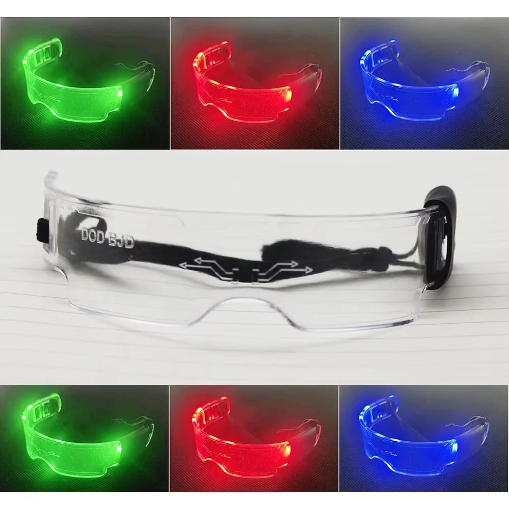 

Светодиодные светящиеся очки Labubu, кукла Labubu, 3-цветные очки с ночником, крутой ночник, технологии будущего, очки, мини-версия