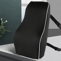 1PCS Car Seat Office Chair Back Lumbar Support Car Waist Rest Rebound Memory Foam Cushion Pad Back Lumbar Cushion For Car Driver