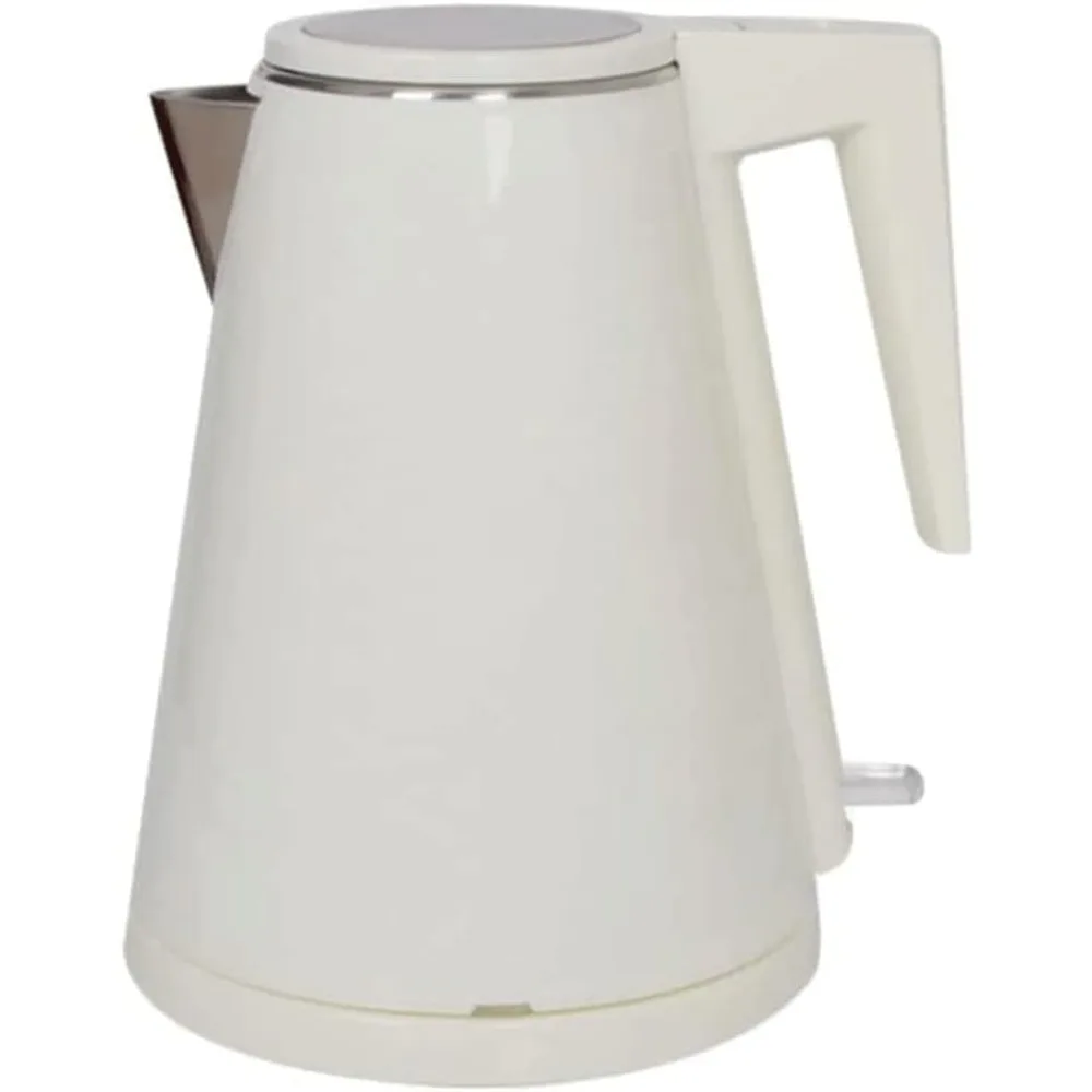 

Electric Kettles Cordless Classic with Fast Silent Boil Dry Protection Water Boiler Double Layer Hot Water Boiler