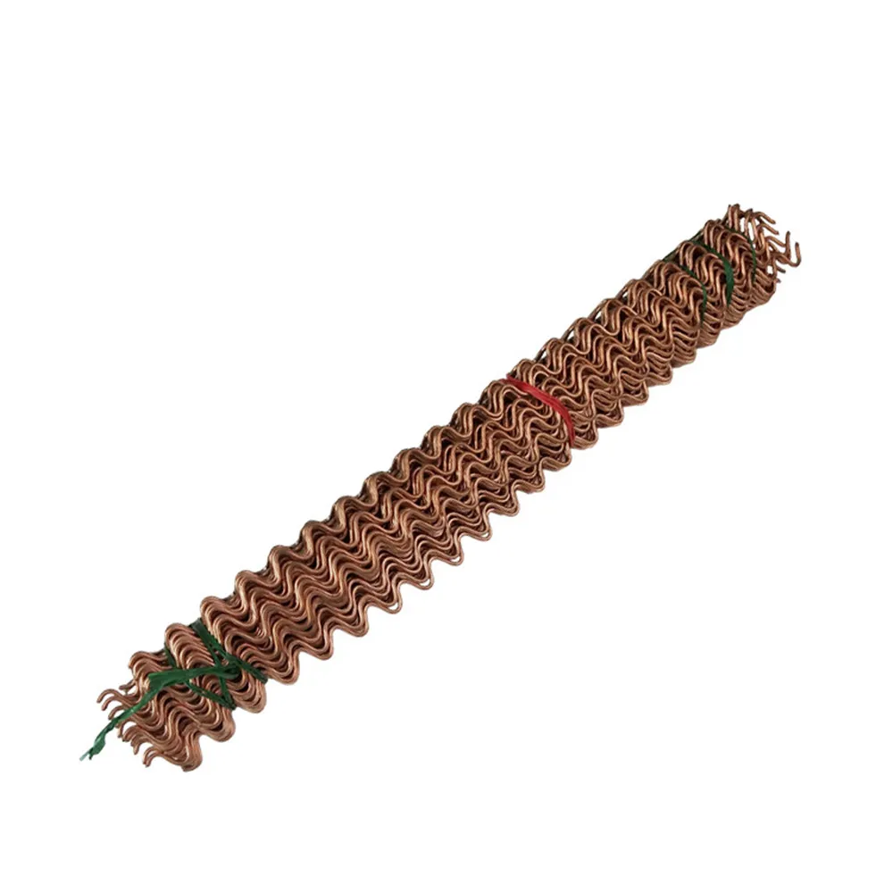 50Pcs Spot Welding Electrodes Wiggle Wave Wire for Automotive Dent Puller Repair Work