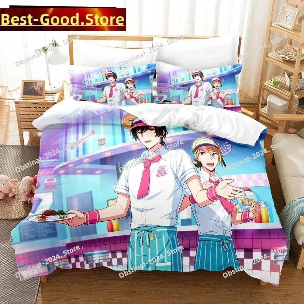 3D Cartoons Game HELIOS Rising Heroes Bedding Set Single Twin Full Queen King Size Bed Set Adult Kid Bedroom Duvet cover Sets