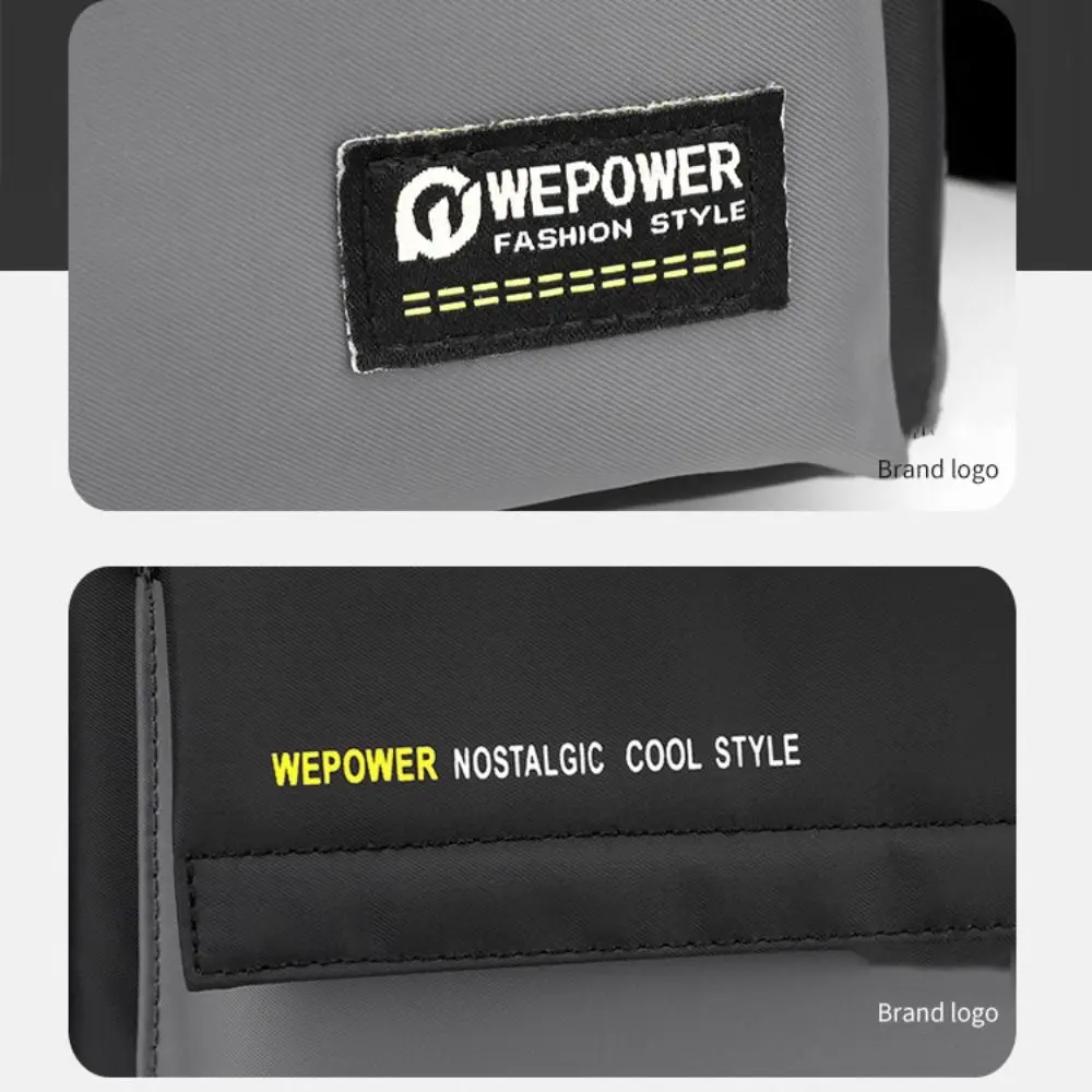 

Мужская сумка через плечо из ткани с несколькими карманами, многофункциональная нейлоновая сумка-мессенджер большой вместимости