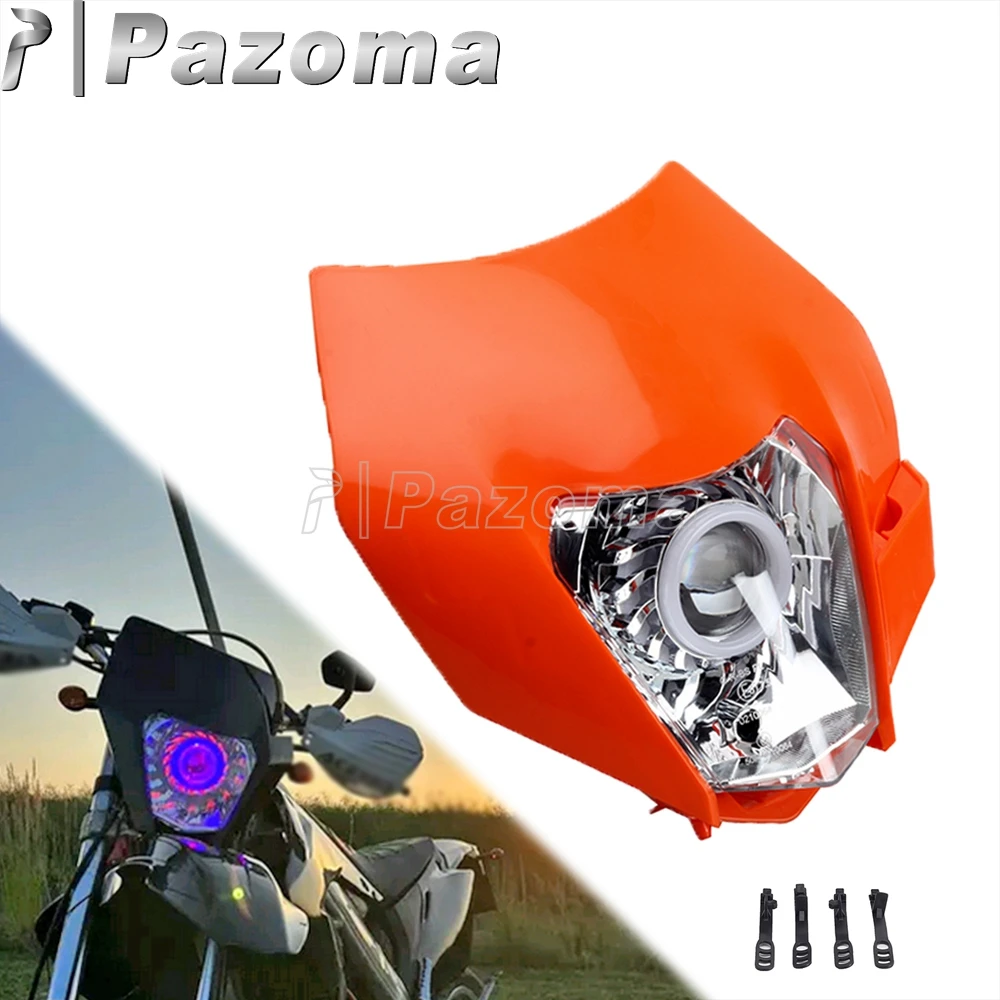 

Motorcycle Headlight Plate Enduro Motocross Headlamp For SMC 300 450 500 EXC EXC-F 250 XC-W 690 Enduro R FREERIDE FC FE TC TE FX