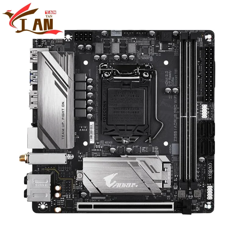 

For Z390I AORUS PRO WIFI Motherboard 64GB HDMI M.2 SATA3.0 LGA 1151 DDR4 Mini-ITX Z390 Mainboard 100% Tested Fully Work TAN