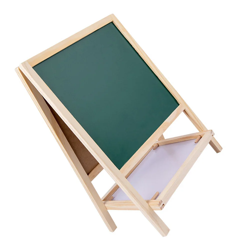 Folding Double Sided Children Painting Double-side Blackboard Graffiti Writing Erasable Foldable Whiteboard