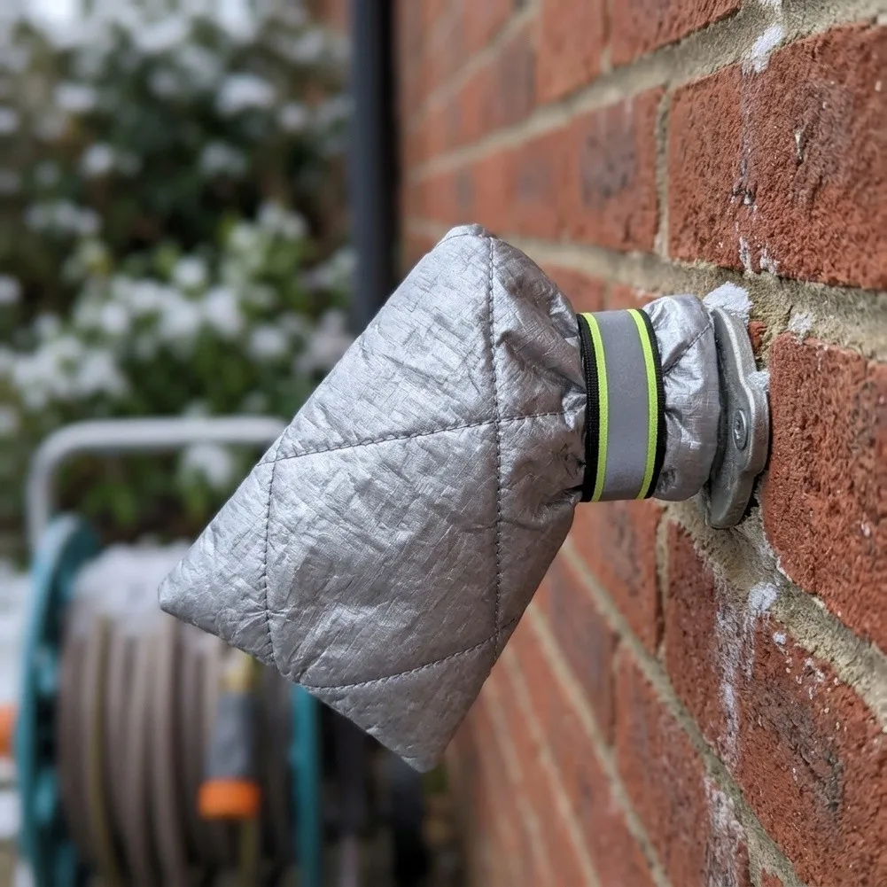 Oxford Fabric Winter Tap Cover Thermal Insulation Bag For Garden Outdoor Faucet Frost Protection Waterproof Pipe Accessories