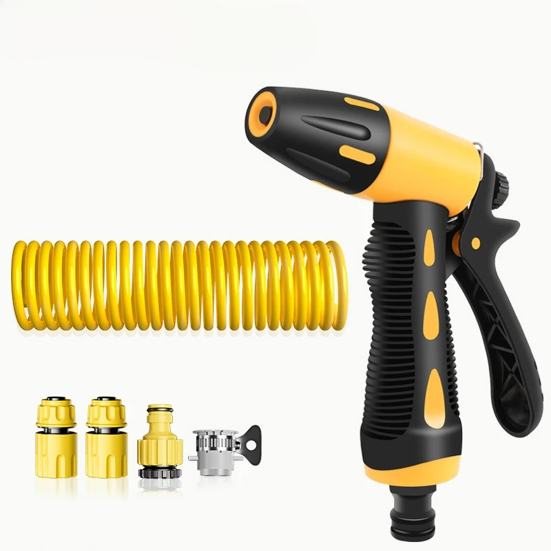 

SEAMETAL High Pressure Car Washing Water Gun Spray Nozzle Water Pipes Kit Car Wash Removal Duster Garden Irrigation Spray Gun