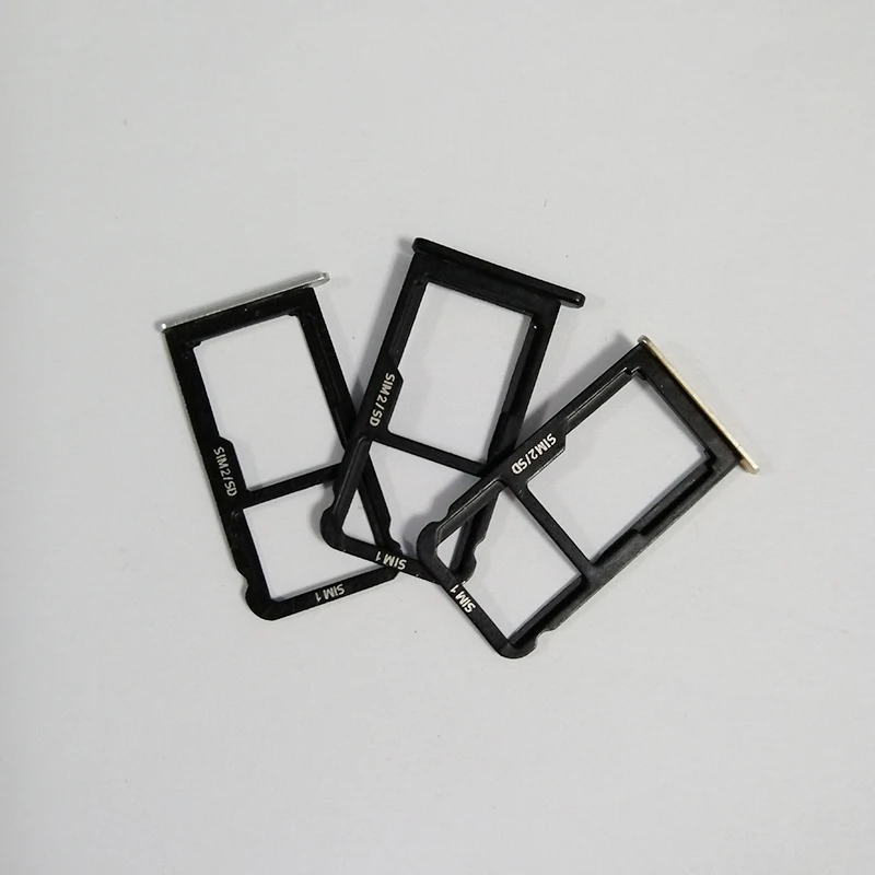  SIM Card Tray Holder For ZTE Blade BA910 A910 SIM  Card Reader Slot Socket Adapter Replacement Parts