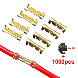 50/100/200/1000pcs 453 U-shaped 0.3-1.5mm2 wiring tab cold inserts connectors cold terminal small teeth fascia terminal