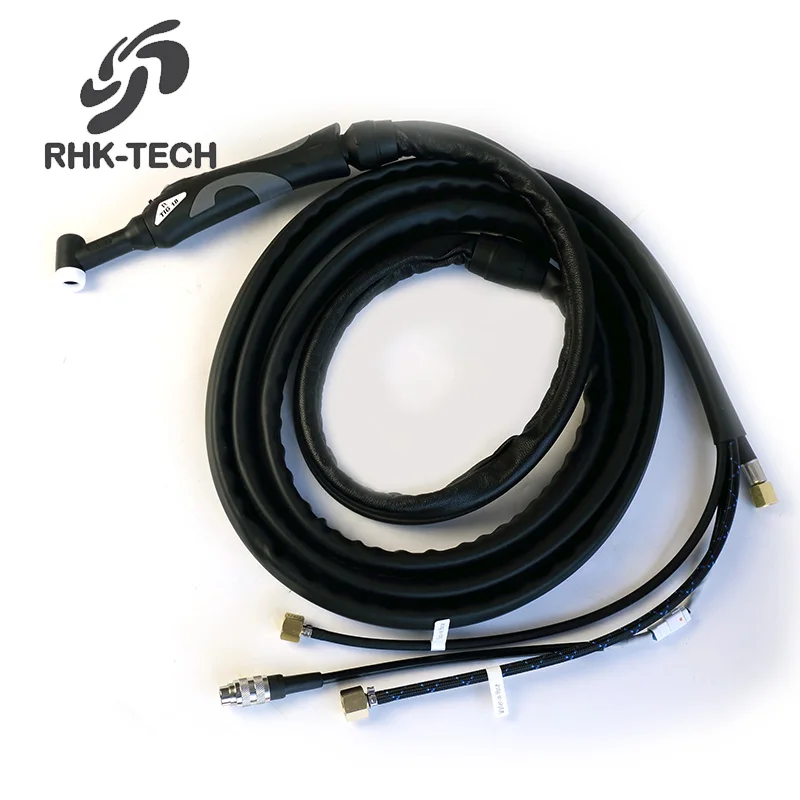 RHK TECH WP18 OEM Customized 320Amp  100% DC Argon Water Cooled TIG Welding Torch