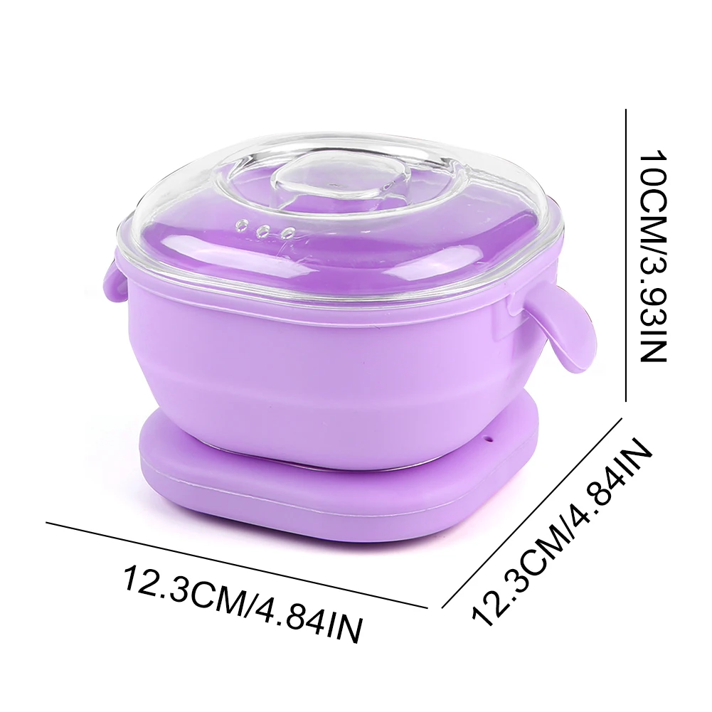 

Silicone Wax Warmer Electric Hot Wax Warmer Machine 100W Hair Removal Wax Machine Wax-melt Machine for Hair Removal