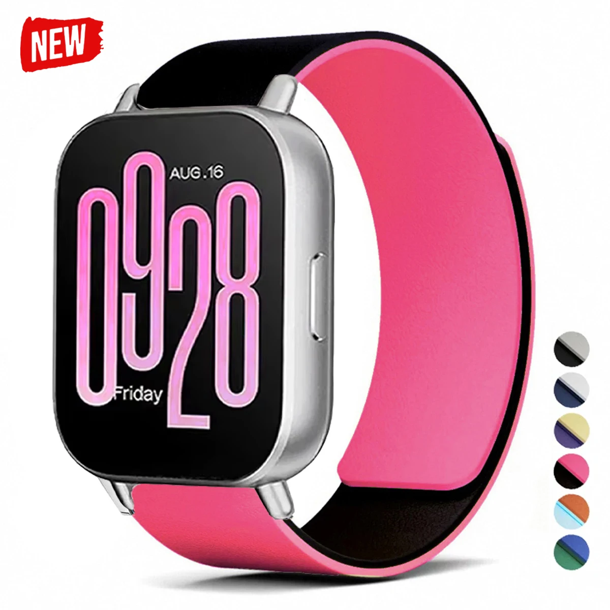 Silikon-Magnetarmband für Redmi Watch 5 Active 5 Lite Sportband für Redmi Watch 3 Lite/Active 22mm Universal-Armband