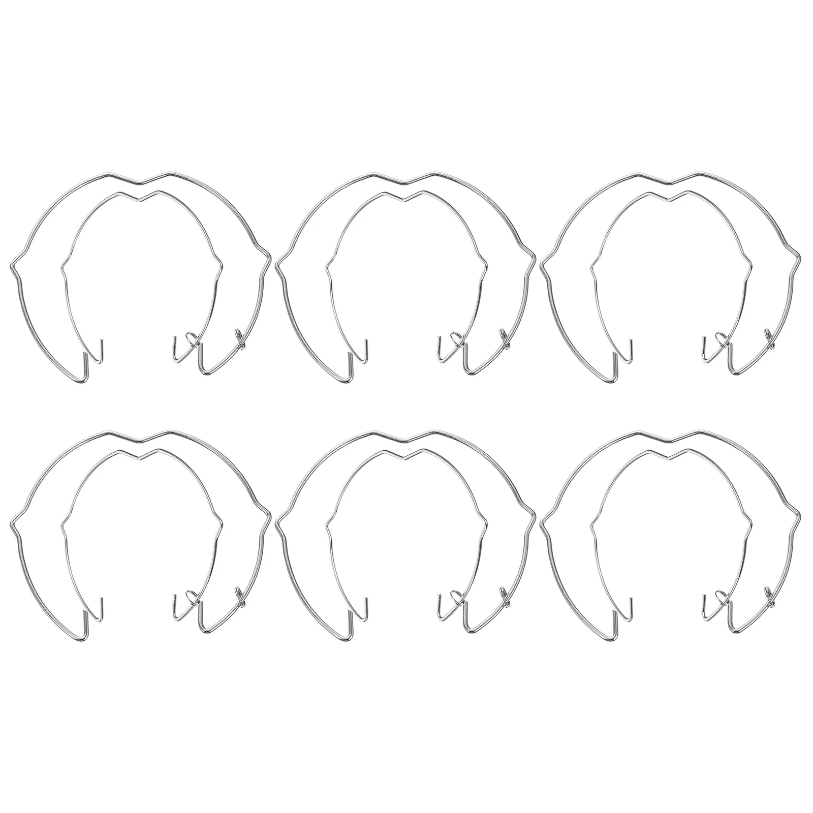 

12 шт., прожектор из марганцевой стали, удерживающие пружинные пряжки, зажимы для галогенной лампы, прочное крепление, запасные части для Mr16