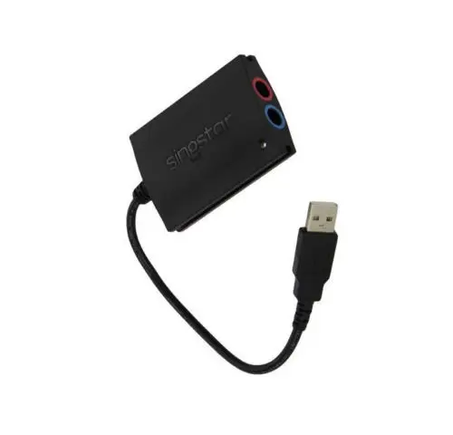 1 PCS MICRÓFONO ADAPTADOR USB para PS2 PS3