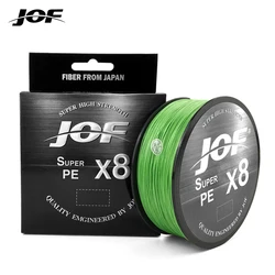 JOF 8 Strand Japan Braided Line Multifilament Fishing Line 150/300/500M Carp Fishing Accessories 15-100LB Pe Line 8 Braid Wire