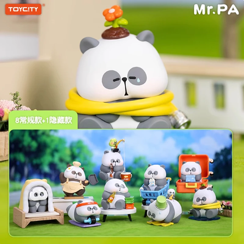 

Toycity“MR.PA No Work Today”series Blind Box High Quality Collection Ornament Action Figure Random Mystery Box Children Gifts