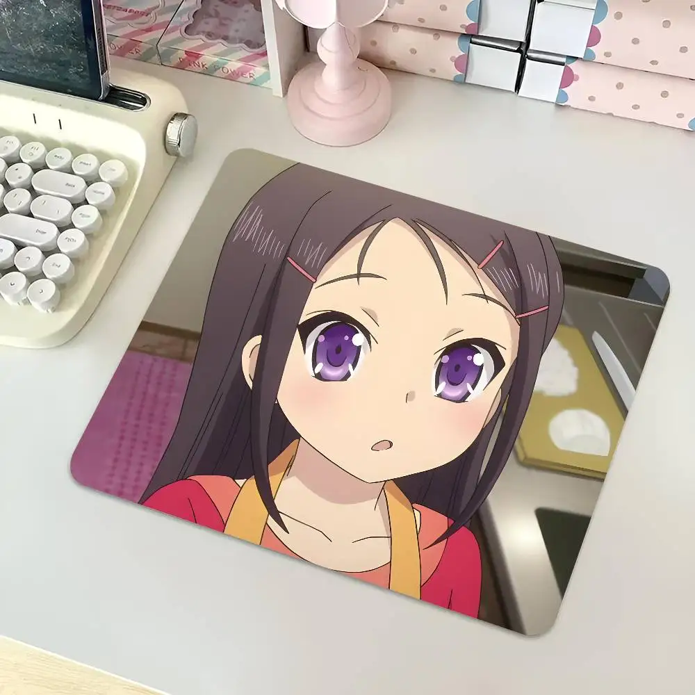 1pc Ayumi Otosaka Anime Characters Small Mousepad Keyboard Pad Laptop Cushion Non-slip Deskpad