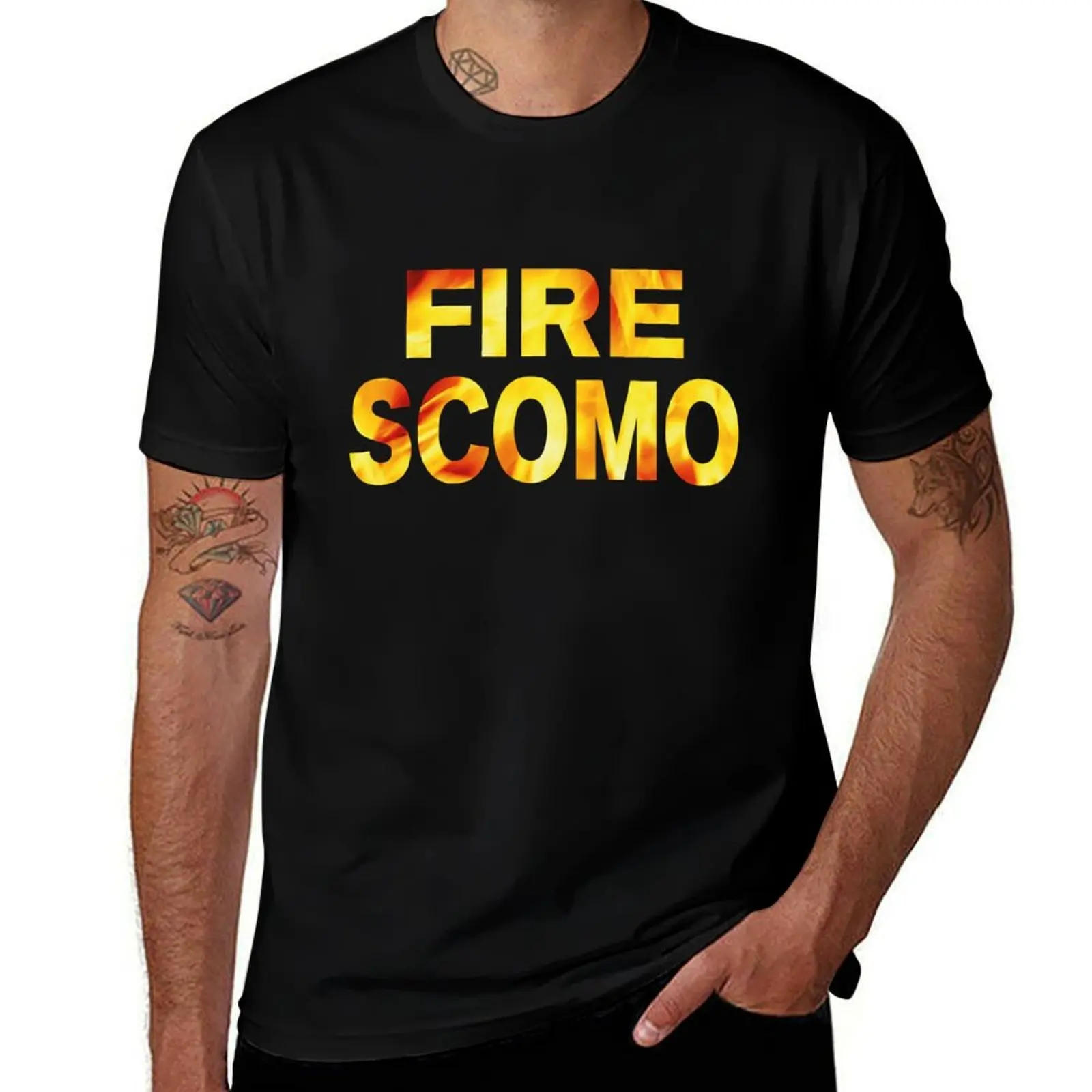 

Fire Scomo T-Shirt t shirts for man pack white t shirt man cotton cotton t shirt man T-Shirt