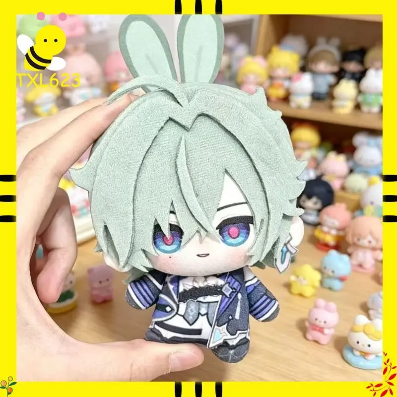 10cm Genshin Impact Lohen Plush Doll Pendant Funny Game Lohen Cosplay Anime Stuffed Toy Doll Fans Collect Holiday Present Gift