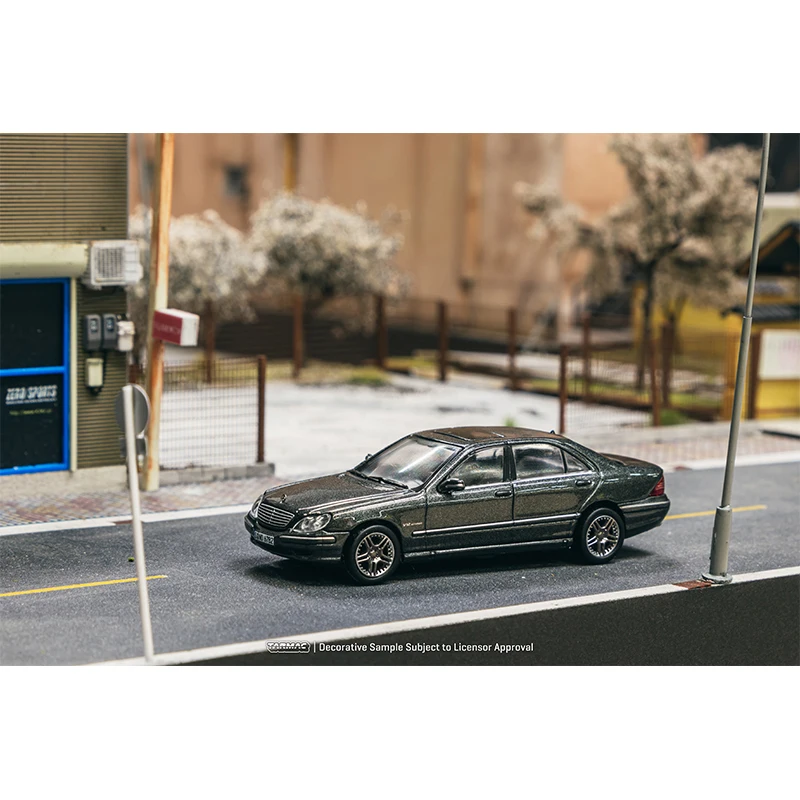 TW In Stock 1:64 S65 Tectite Grey Metallic Diecast Diorama Car Model Collection Miniature Toys Tarmac Works