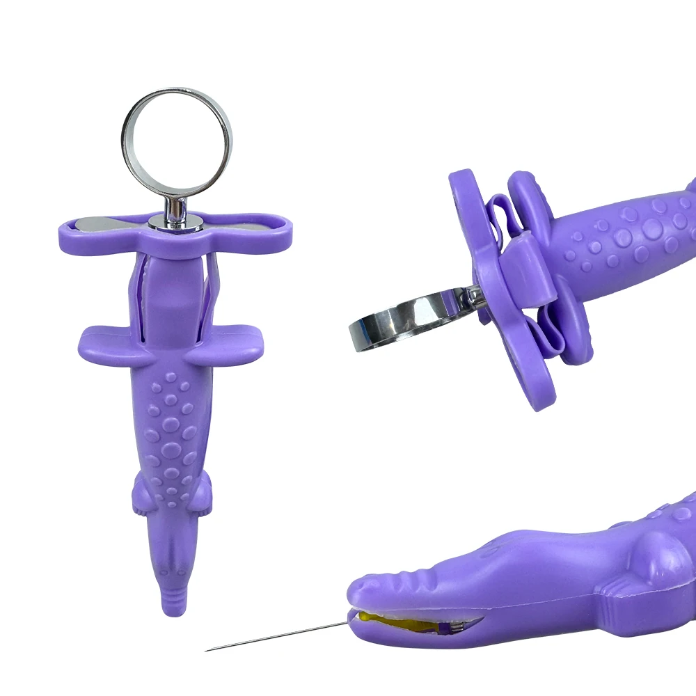 2Pcs Funny Dental Syringe Sleeve Injector Tool Cover Reusable Surgical Instrument Needles Protect Case Dentistry Clinic Device